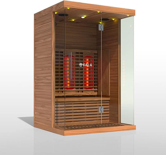 Kala Red Light Therapy Two Seat Infrared Sauna Two Seater Spa