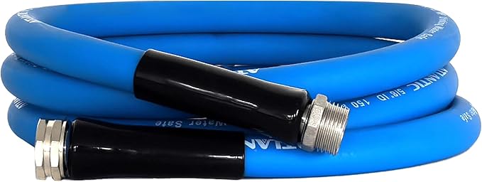 Atlantic RV Drinking Water Safe Hose 12 ft Short Garden Hose Extension: Lead, BPA, Phthalate-Free, and PVC-Free.