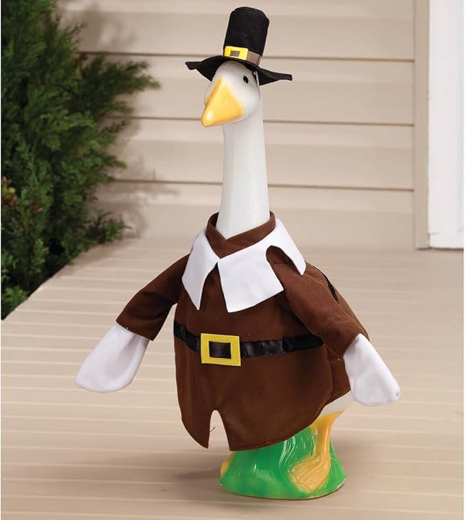 Fox Valley Traders Gaggleville All Seasons Goose Outfit Bundle - Includes 7 Seasonal Outfits, Fits Large 23" H Statue
