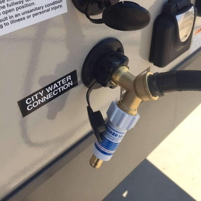 Freeze Miser® & Y Connector ¾ Inch Brass Hose Bib