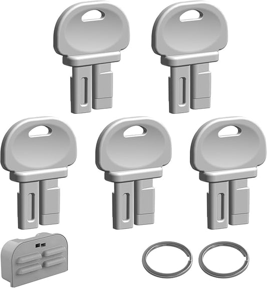 5 Pcs FBS1078 Mouse Station Key Replacement, Fit for FBS Fly Stations, EZ Klean Rat Station, in Home & Commercial Environment