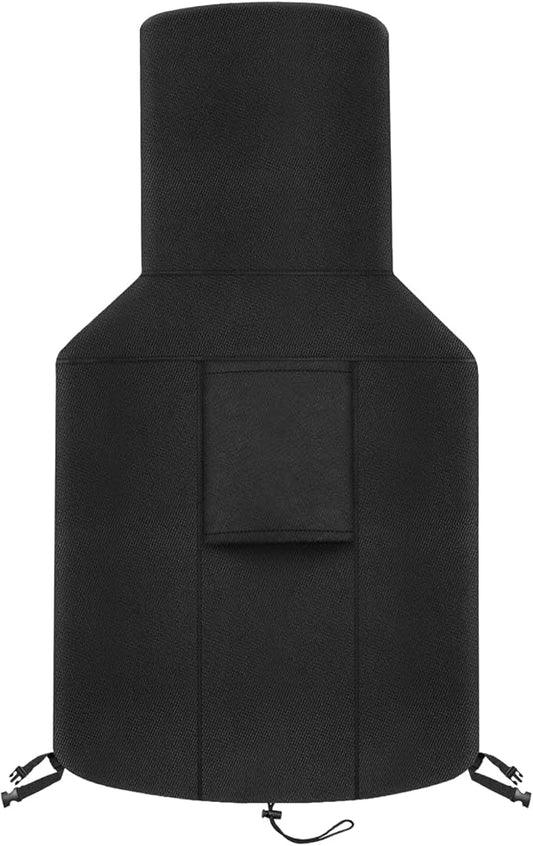 SIRUITON Patio Chiminea Cover - Durable, Weather-Proof Chiminea Fire Pit Cover , Heavy Duty 600D Oxford Water-Resistant chiminea outdoor fireplace Covers