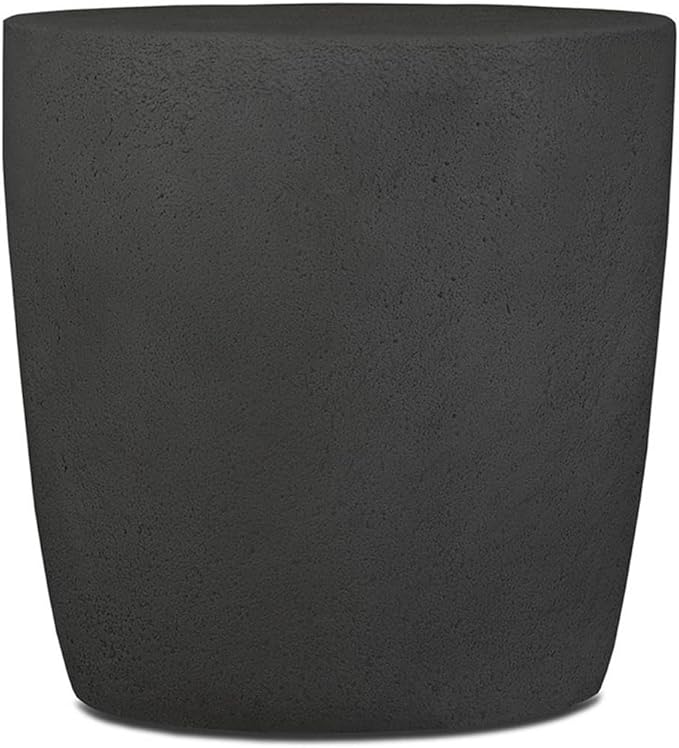 Home Square 2-Piece Set with Oval Propane Fire Bowl and Tank Cover in Shale