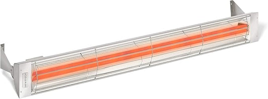 Infratech WD-Series Dual Element Stainless Steel 61.25" 6000 Watt Electric Outdoor Heaters