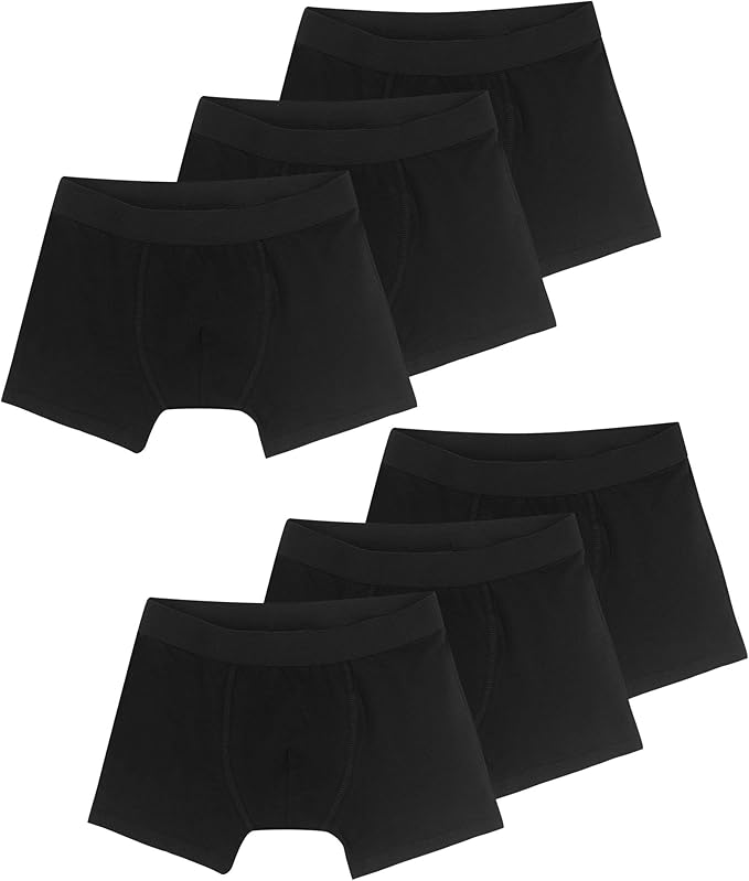Boys Underwear Printed Boxer Briefs,Moisture Wicking Breathable,Assorted 10-Pack 1604