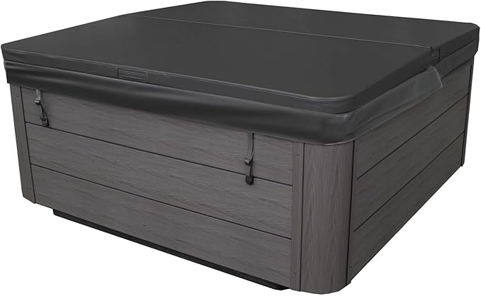 Excellence Outdoor Hot Tub, FIts 4 Adults, Indoor Outdoor Hot Tub, 41 Jets, Cover Included, Lounger Spa, Bluetooth Stereo, LED Water Fall, Wellness Tool, Aqualife by Strong Spas