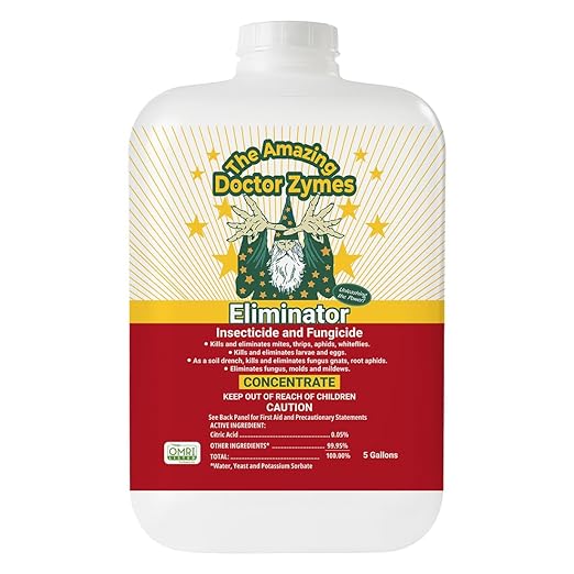 Eliminator Concentrate – Organic Enzyme Insecticide & Miticide – Safe Pest Control for Gardens, Crops, Homes & Pets – Natural Bug Spray for Aphids, Mites, Whiteflies, Flies, Mildew & Fungus