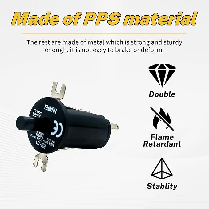 3 pcs Hopper Lid/Door Switch Kit Masterbuilt Electric Replacement Smoker Parts For Masterbuilt Gravity Series 560/800/1050xl Digital Charcoal Grill + Smoker