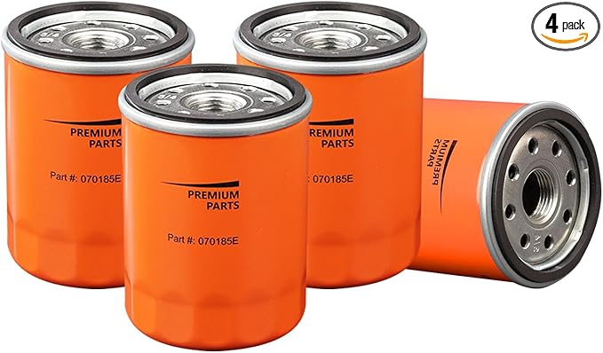 Arpisziv 070185ES Oil Filter Replaces Ge-nerac Engines 8-24kw Guardian Portable Outdoor Generator 760cc 990cc (4 Pack)