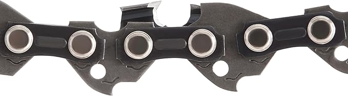 KAKEI 8 Inch Chainsaw Chain 3/8" LP Pitch .043" Gauge 33 Drive Links Fits Ryobi P4361, P5452, Greenworks 20142, Milwaukee M18 FUEL 3004, Poulan 810 EPT, Worx WG349 and More (3 Chains) - Semi Chisel