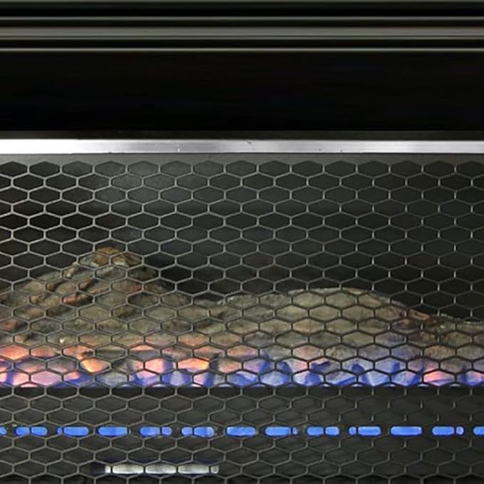 Duluth Forge Ventless Linear Wall Gas Fireplace - 26,000 BTU, T-STAT, Model DF300L