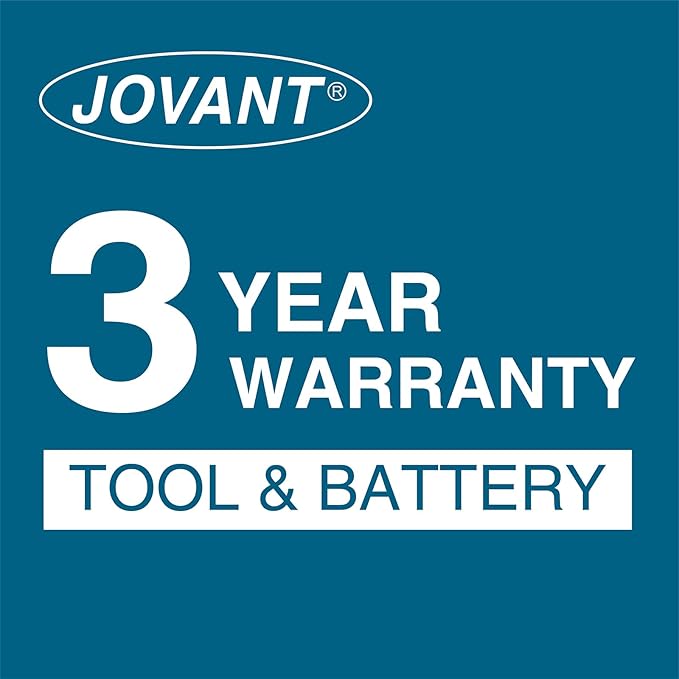 JOVANT 12 Inch Electric Chainsaw Cordless, 20V Battery Powered Cordless Chain Saw, Chainsaw with 1 * 4.0Ah Battery and Charger for Wood Cutting, Tree Trimming and Branch Pruning