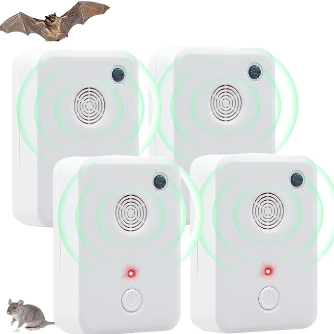 Ultrasonic Bat Devices for Attic: Bat Removal Device for Garage (4)