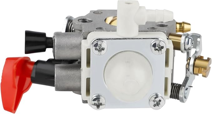 FS56RC C1M-S207A Carburetor for Stihl FS 56 RC 56RC FS56R FS40 FS50 FS56 FS70 FS70R FS70RC FS 75 RC MS56 KM56 KM56RC Trimmer Brushcutter Replace 4144-120-0603 4144-120-0600 gray