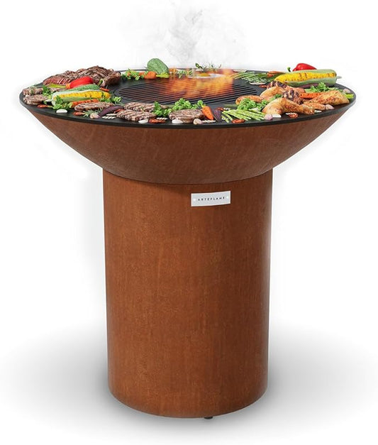 40" Grill High Round Base With 5 Accessories