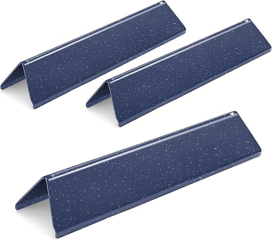 7635 15.3 Inch Flavorizer Bars for Weber Spirit I & II 200 Series Spirit E210 S210 E220 S220 Gas Grill with Front-mounted Control Panels, Porcelain Steel, 3 PCS, for Weber Spirit Grill Parts