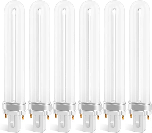 9W Bulbs 21050 Replacement Compatible with DynaTrap Models DT3009, DT3019 and DT3039, U Shape Replacement Bulbs Light (6Pack)