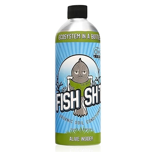 Fish Head Farms Organic Soil Conditioner for Yield and Flavor Enhancement. Improves Fertilizer Efficiency. Useful in Both Garden Soil and Hydroponics Applications - 1 Liter