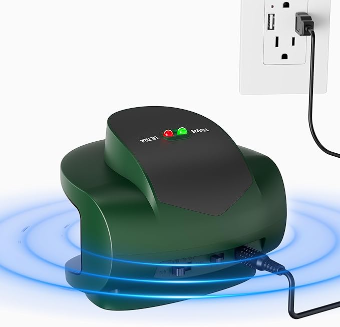 Mouse Repellent Plug in - Ultrasonic Pest Repeller for Rodents, Mice, Rats, Squirrels - Indoor Pest Control Solution Device for Home Use - Safe & Effective