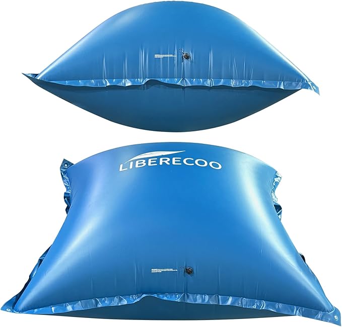 LIBERECOO 8'x8' Pool Pillows for Above-Ground Swimming Pools,0.4mm Extra Durable Long-Lasting Inflatable Winter Pool Pillow, Air Pillow for Winterizing Pool Cover
