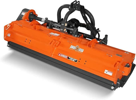 87" Heavy Duty PTO Flail Mower with Hydraulic Side Shift 3 Point 50-90 hp, Model KDK87H