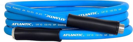 Atlantic RV Drinking Water Safe Hose 15 ft Short Garden Hose Extension: Lead, BPA, Phthalate-Free, and PVC-Free.