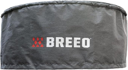 Breeo X Series Fire Pit Cover for X30 (27.5") - Round Fire Pit Cover - Marine Grade Water-Resistant Cover w/ anti-sag support - Durable Fire Pit Shelter