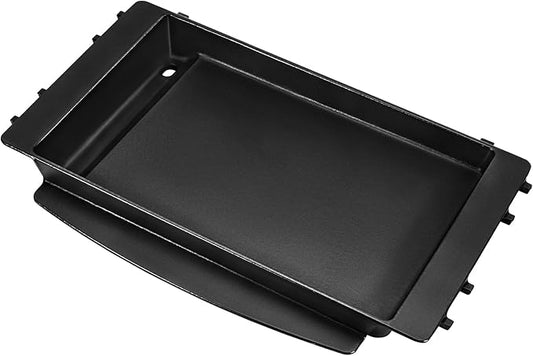 GasSaf 7658 Griddle for Weber Spirit 200 300, Grill Pan for Spirit II E-210 E-310, Grill Griddle for Genesis 1000-5000, Silver B/C, Replacement Parts for Weber 7597 7598 7637 7638 7525 Grates Insert