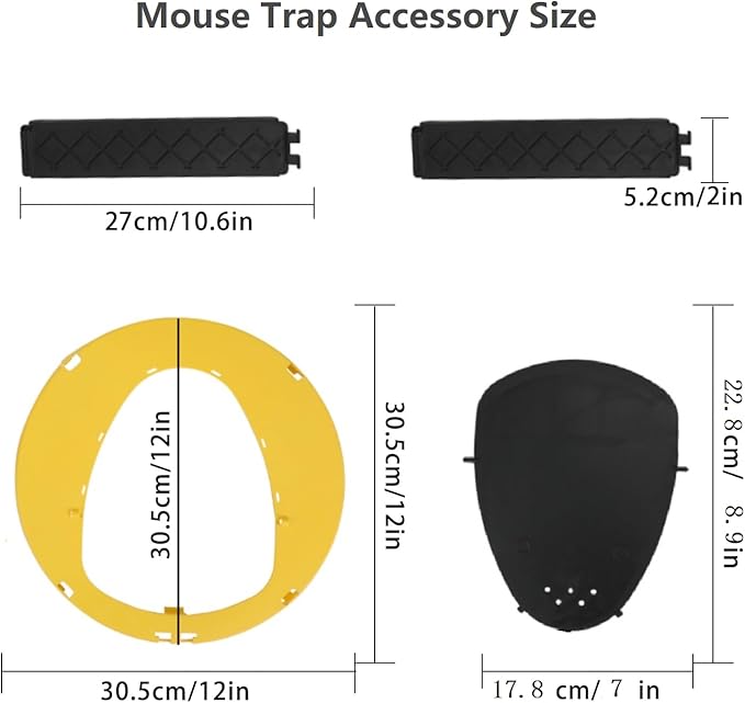 Mouse Bucket Trap,Auto Reset Bucket Lid Mouse Trap, Ideal for Indoor and Outdoor Use, Convenient and Practical(2PACK)
