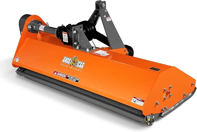 3 Point 68'' Working Width PTO Flail Mower for 30-60hp CAT 1 Tractor, NAM68
