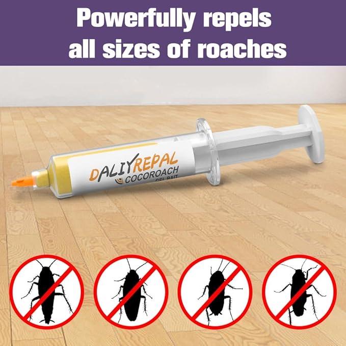 Cockroach Repellent,Natural Roach Repellent, Roach Repellent for Home,Car,Pet and People Safe,Simple to Use -4 Pack
