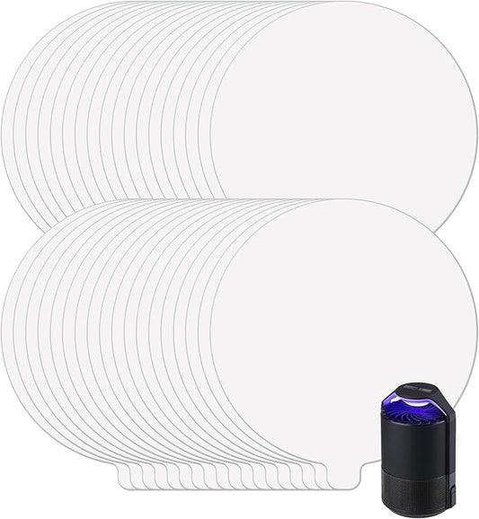 36 Pcs 4.3" Replacement Glue Boards for Katchy,Indoor Insect Trap Refills Compatible wifh Katchy,Dunaga,Fenun,and Fvoai