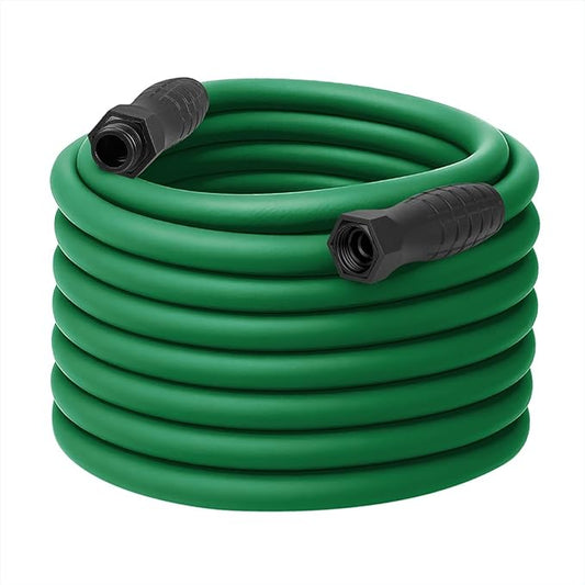Flexzilla Colors SwivelGrip Garden Hose 5/8 in. x 100 ft., Lightweight All-Weather Water Hose, Durable and Flexible, Leak-Free Connections, Forest Green