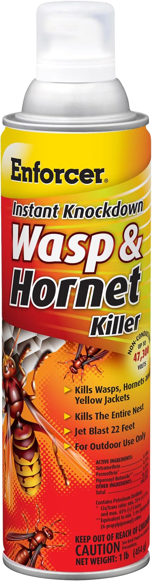 Zep Enforcer Yellow Jacket, Wasp and Hornet Killer 16 Oz Aero EWHIK16 (Case of 12)
