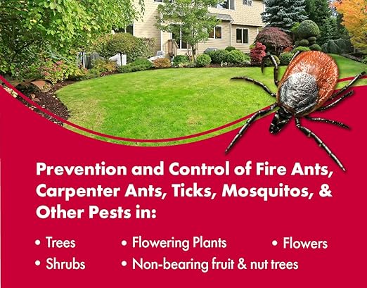 7.9% Bifenthrin Insecticide - 64 Ounces - (Compare to Leading Brands) – Professional Indoor & Outdoor Insect Control - Kills on Contact - Fire Ants, Ticks, Gnats, Fleas & More