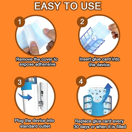 20 Pack DT3009 Refill Glue Boards for DynaTrap DT3009 3019 3039 and More | Indoor Replacement Cards for Model 230093