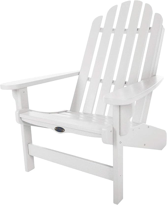 Nags Head Hammocks Classic Adirondack Chair, White