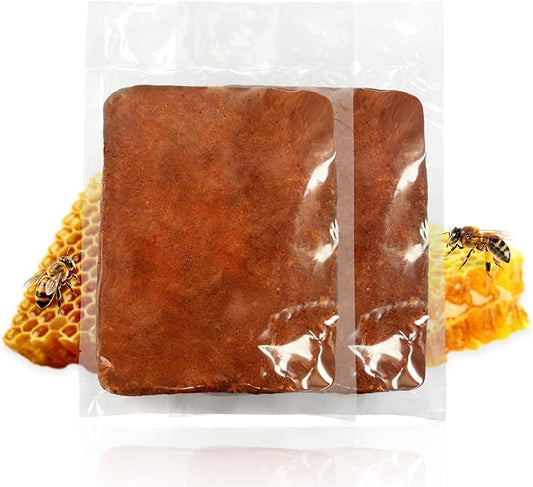 2 Pack Pollen Patties for Bees, 1 lb Each (approximate Weight) for Beekeeping Supplies