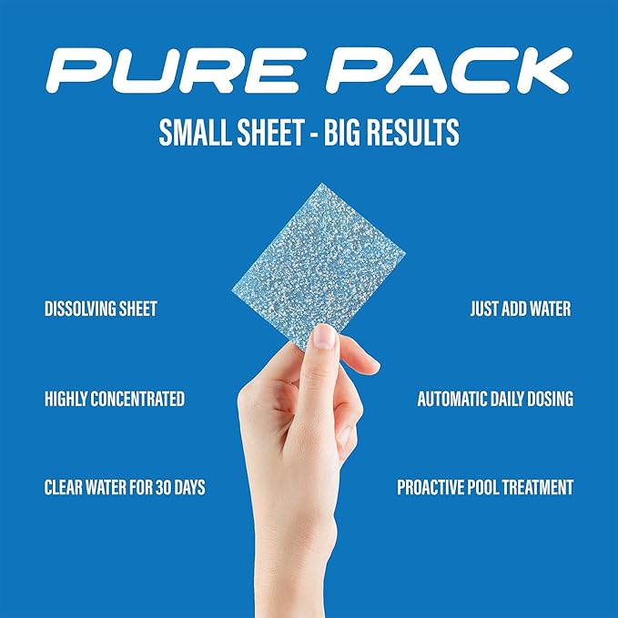 In The Swim Deluxe Chemical Value Kit and 100 Days of Summer Bundle - for Above Ground and In-Ground Pools - Easy Maintenance and Season-Long Clarity - 15K Gallons