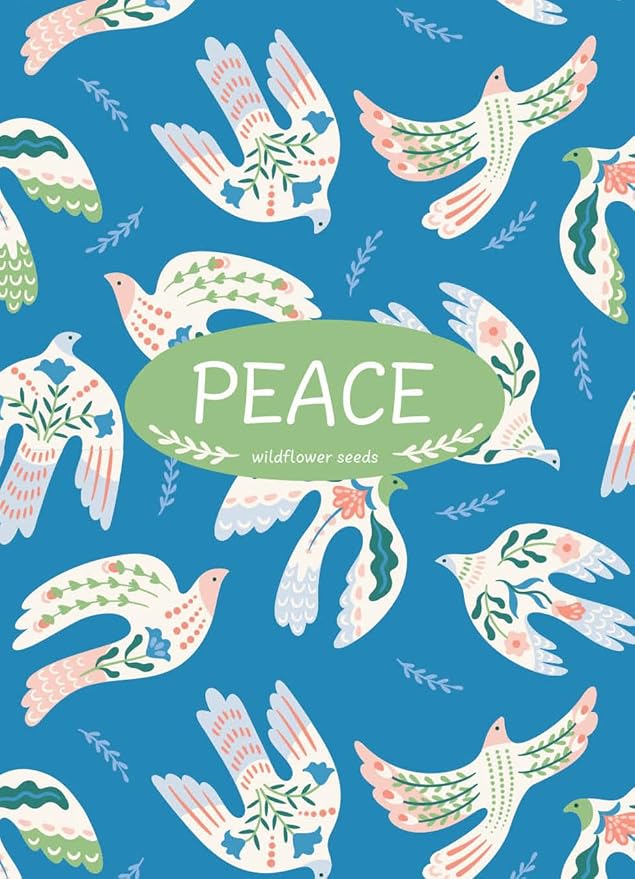 Peace Dove - 25 Seed Packs - Perfect Eco-Friendly Gift for Gardeners & Friends - Non GMO Seeds
