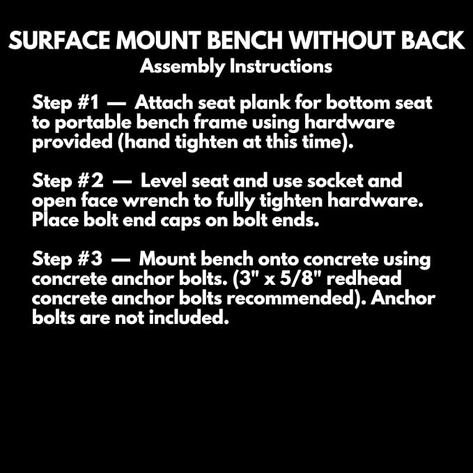 COATEDOUTDOORFURNITURE Heavy-Duty Outdoor Bench Thermoplastic Coated, Punched Steel, Commercial-Grade Seating, Made in America (Surface Without Back, 6 Ft, Textured Light Blue)