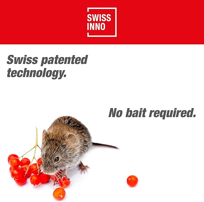 SWISSINNO Gopher & Vole Trap PRO SuperCat – Reusable Tunnel Trap with Dual-Trigger System – Easy to Set, Made in Europe – High Catch Rate - 1 Pcs