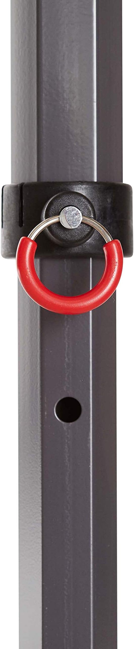 TOOLPORT 13x13 ft PES 750 Pop up Canopy Premium Steel 1.6 in., incl. 4 Sidewalls with Panorama Windows, Blue