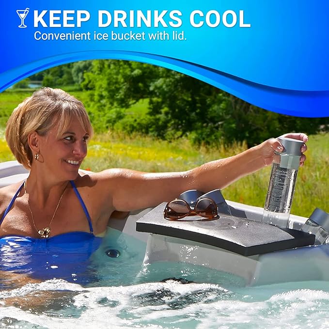 AquaLife Edgewater® EX 6-7 Person 28-Jet Acrylic Non-Lounger Hot Tub with Ozonator