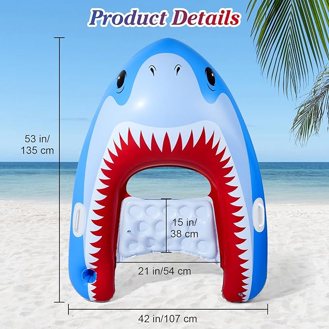 HeySplash Pool Lounger Float for Adult, Inflatable Pool Floats Bed Cooling Contour Lounger Rafts, Water Rafts for Lake, Outdoor Beach Pool Party
