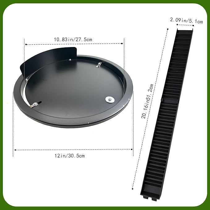 Bucket Lid Mouse Trap Metal 5 Gallon Bucket lid,Strong Metal Material That Cannot be Bitten, auto Reset, Repeat Catch, Indoor Outdoor, (1pack)