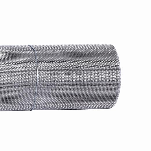 Stainless Steel 304 Wire Mesh-Metal Mesh Screen 15.5 inches x 10 feet