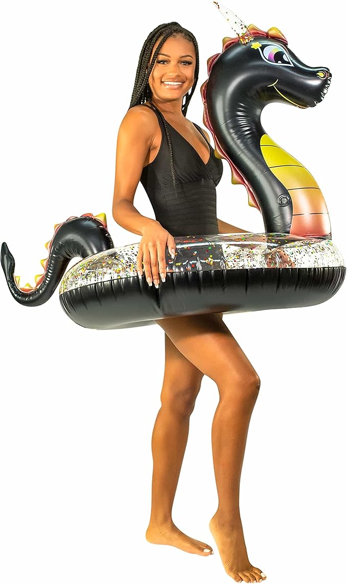 Poolcandy Inflatable 40" inch Animal Pool Tubes & Swim Rings