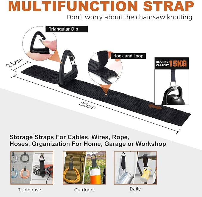 Savior 3Pack S52 14 Inch Chainsaw Chain 3/8" LP Pitch .050" Gauge 52 Drive Links Fits Husqvarna 120 Echo CS-310 Ryobi RY3714, low-kickback Chain fits Dolmar Craftsman Poulan Homelite Chainsaw and More