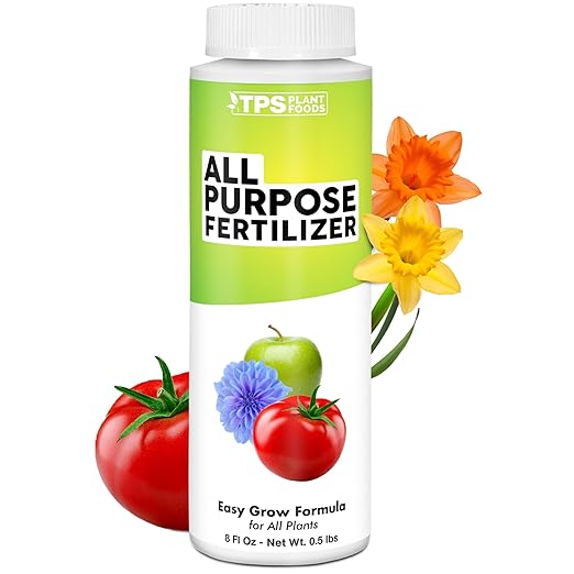 All Purpose Fertilizer, Complete Liquid All Purpose Plant Food, 8 oz (250mL)